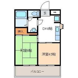 新栄建設第２ビルの物件間取画像